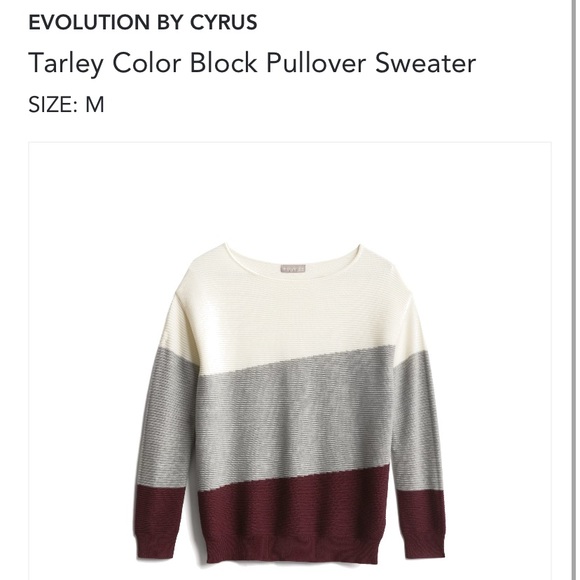Color Block Sweater From Stitch Fix 